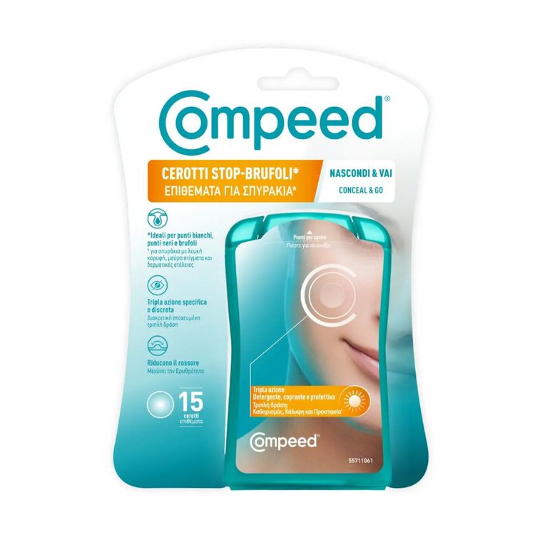 Compeed Cerotti Stop Brufoli 15 Pezzi